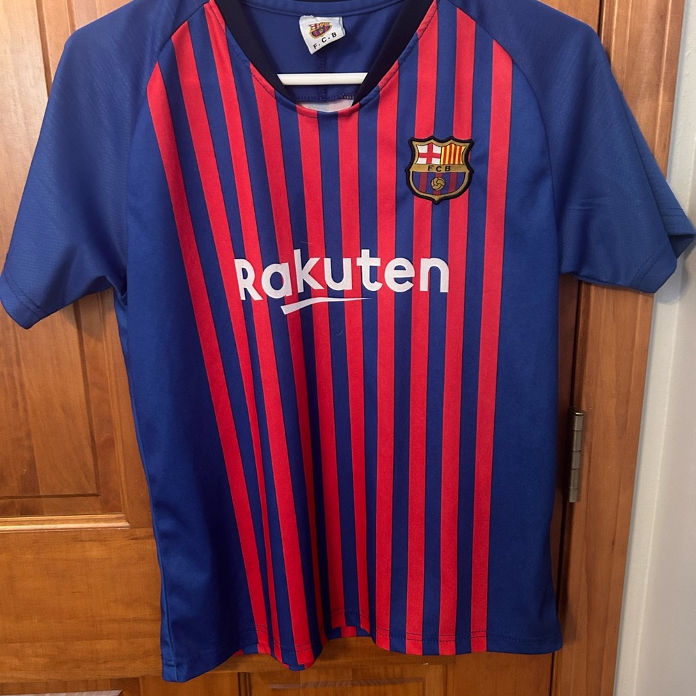 Kids FC Barcelona Messi Shirt